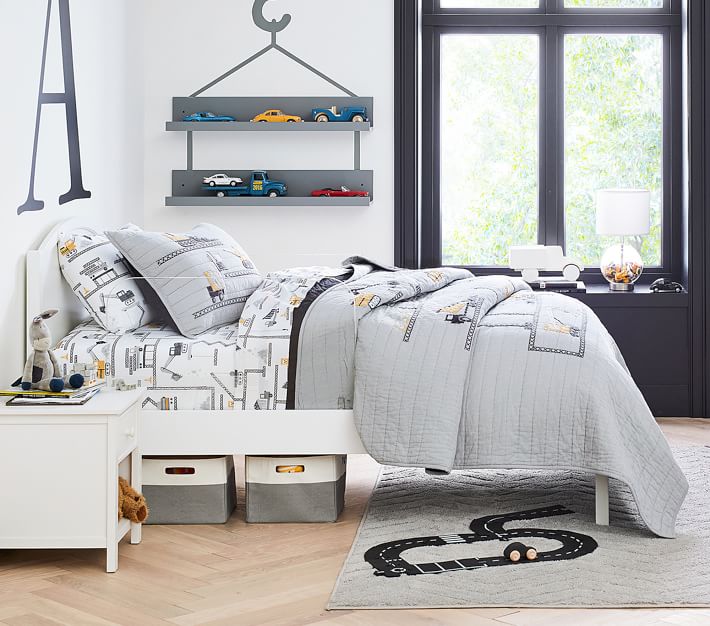 Pottery barn shop kids boys sheets