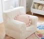 Kids Anywhere Chair&#174;, Ivory Faux Fur