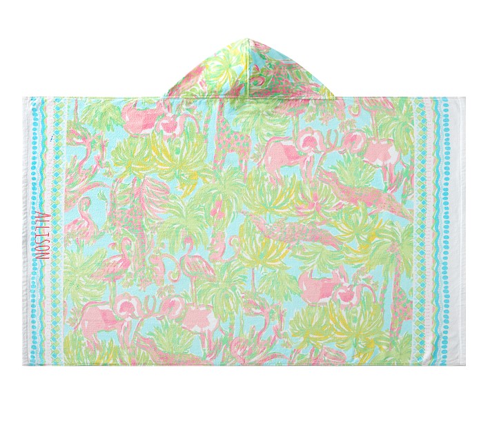 Lilly Pulitzer Jungle Beach Hooded Towel