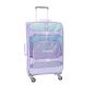 Mackenzie Lavender/Aqua Ombre Sparkle Glitter Spinner Luggage