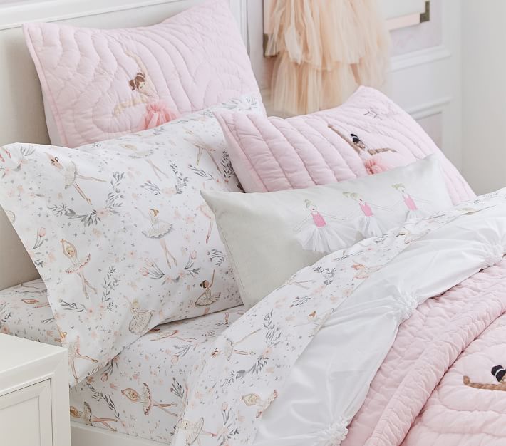 Pottery barn sale ballerina sheets