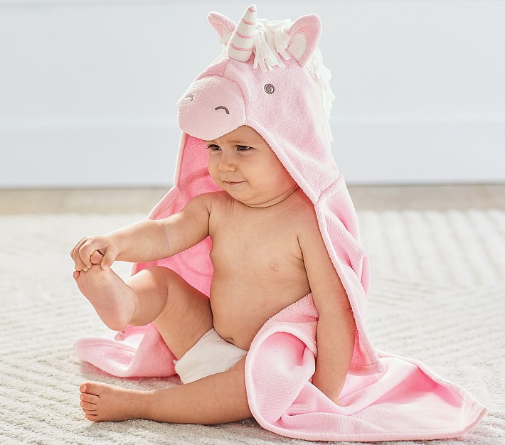 Unicorn Baby Hooded Towel
