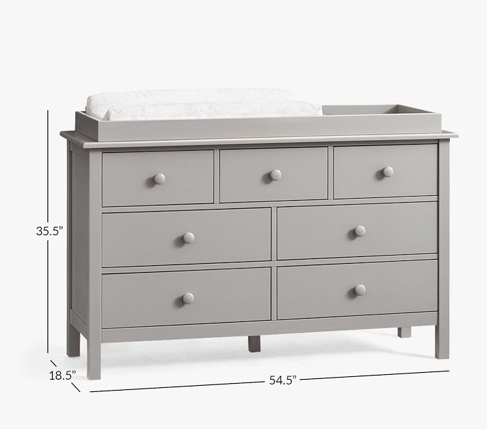 Sydney Extra-Wide Dresser & Topper Set