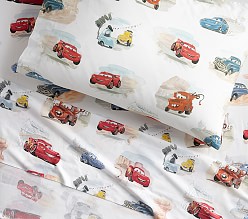 Disney and Pixar <em>Cars</em> Organic Sheet Set & Pillowcases