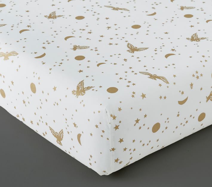 Gold cheap crib sheets