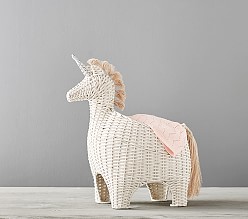 Unicorn Shaped Storage Basket
