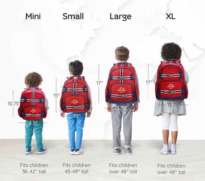 Red store backpack kids