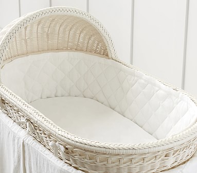 Oval bassinet bumper discount pads