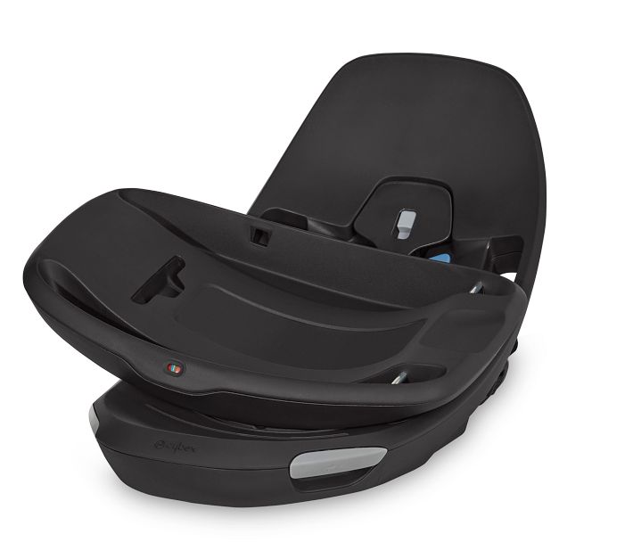 Infant car seat with extra clearance base