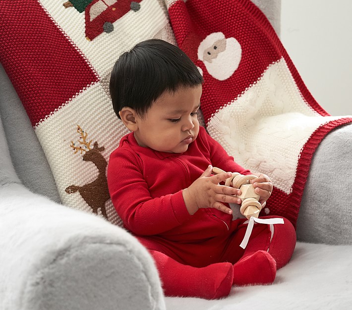 Holiday Heirloom Baby Blanket