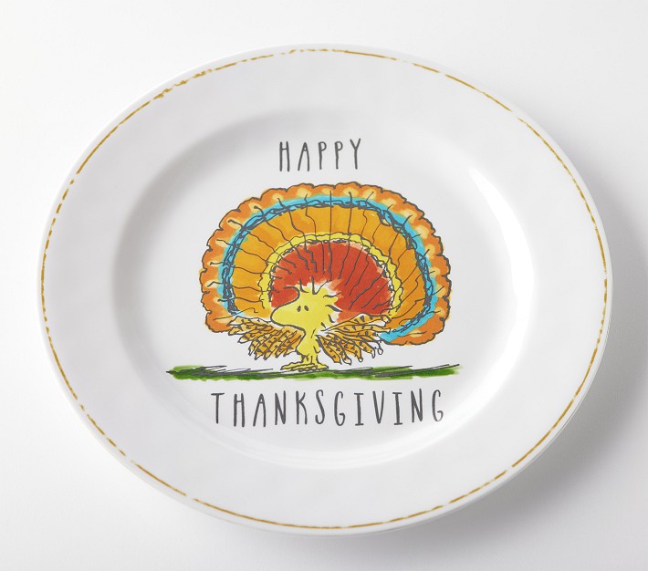 Peanuts&#174; Thanksgiving Charger Plate