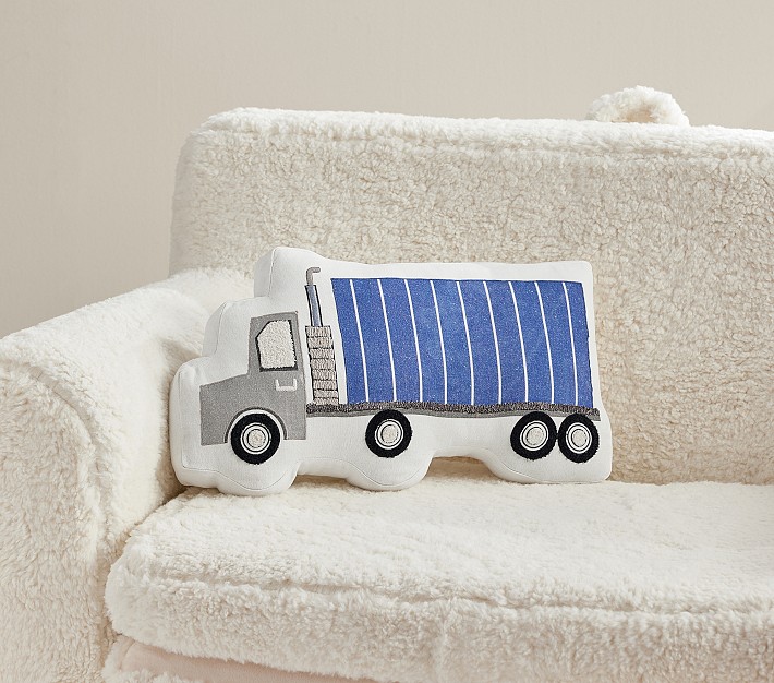Busy Truck Shaped Pillow
