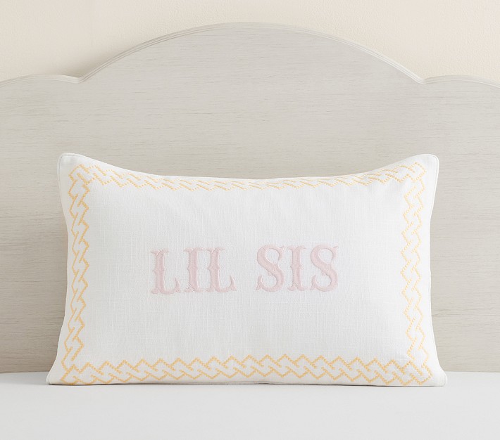 Lil Sis Pillow Cover