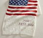 American Flag Baby Blanket
