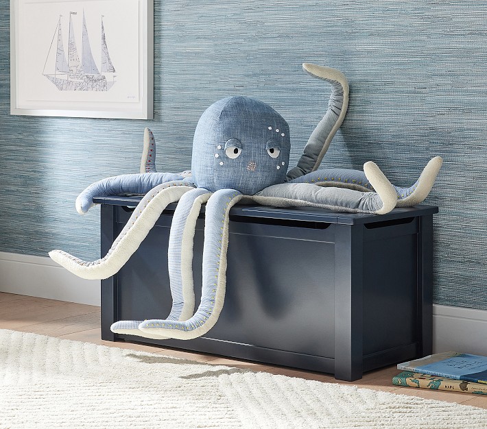 Chambray Octopus Plush