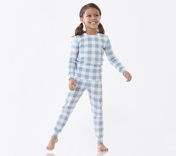 Silky TENCEL&#8482; Check Pajama Set