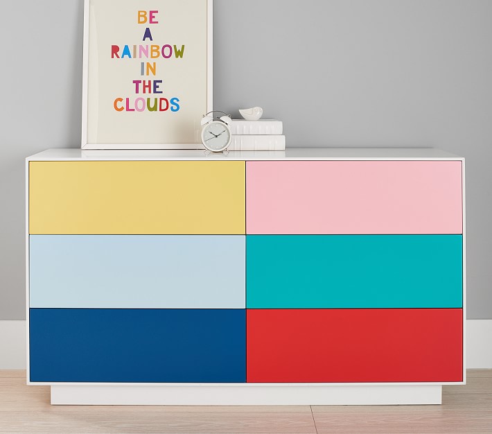 Colorful sales kids dresser