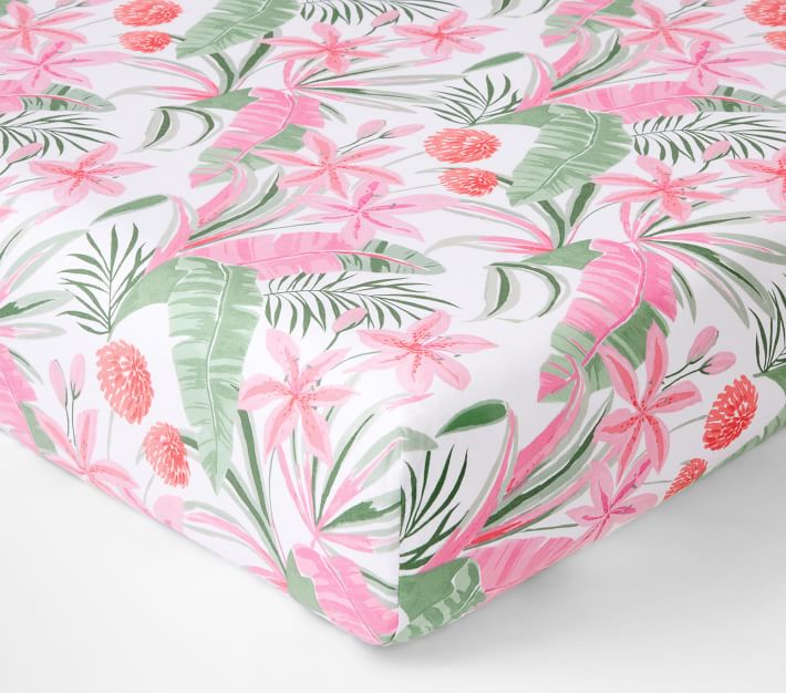 Palm leaf 2025 crib sheet