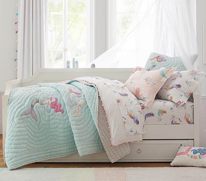 Pottery barn clearance kids mermaid sheets