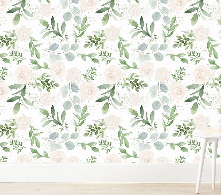 Wallpaperie Farmhouse Floral Wallpaper