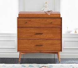 west elm x pbk Mid-Century 3-Drawer Changing Table (36")