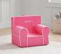 My First Anywhere Chair&#174;, Bright Pink with White Piping