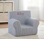 Kids Anywhere Chair&#174;, Navy Oxford Stripe Slipcover Only