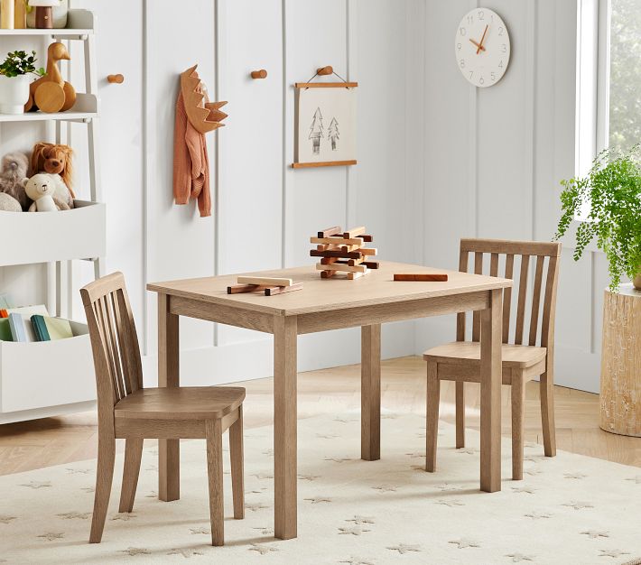 Juvenile table and outlet chair set