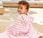Mini Stripe Baby Beach Hooded Towel