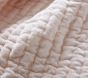 Velvet Pick Stitch Quilt &amp; Shams