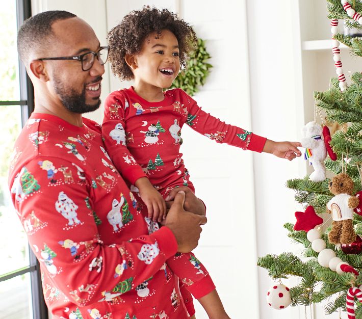 Cute Rudolph Family Christmas Jammies - Family Christmas Pajamas By Jenny