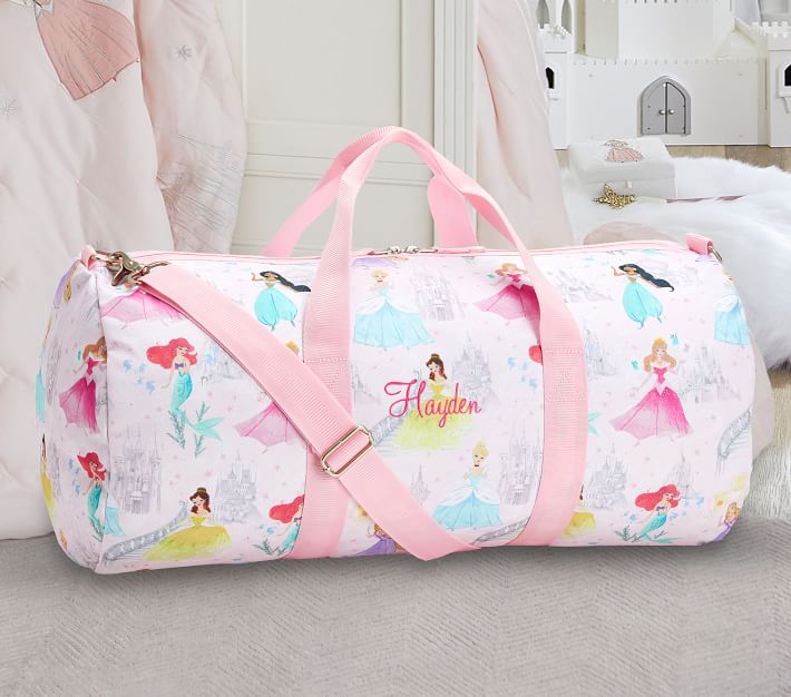Mackenzie Disney Princess Castle Shimmer Large Duffle Bag