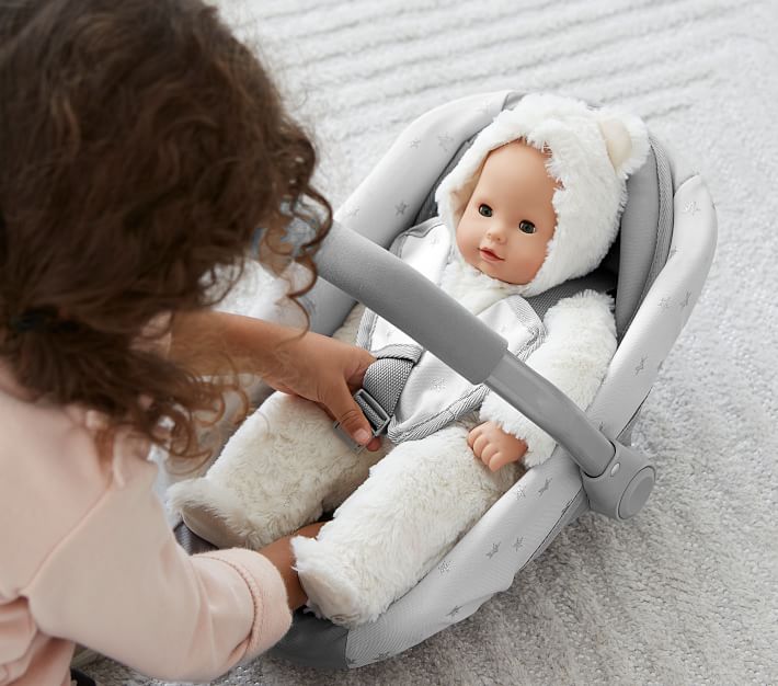 boy doll car seat