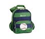 Fairfax Green/Navy Rugby Stripe Backpacks