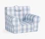 Kids Anywhere Chair&#174;, Chambray Blue Buffalo Check Slipcover Only
