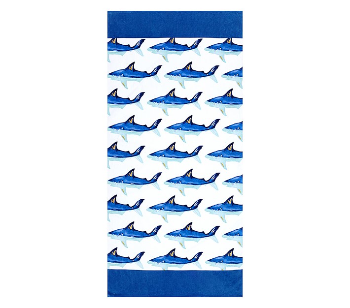 Ibiza Shark Kid Beach Towel