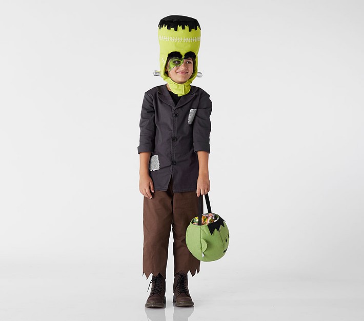 Kids Glow-in-the-Dark Frankenstein Halloween Costume