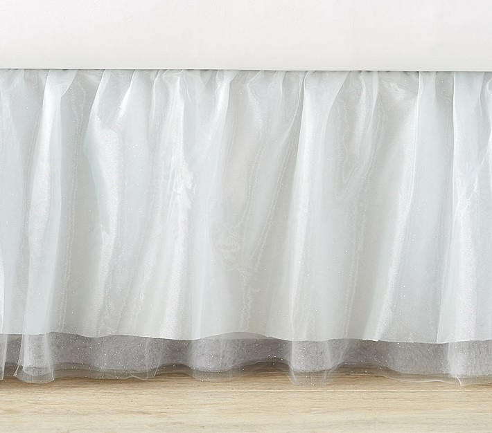 Icy Tulle Bed Skirt