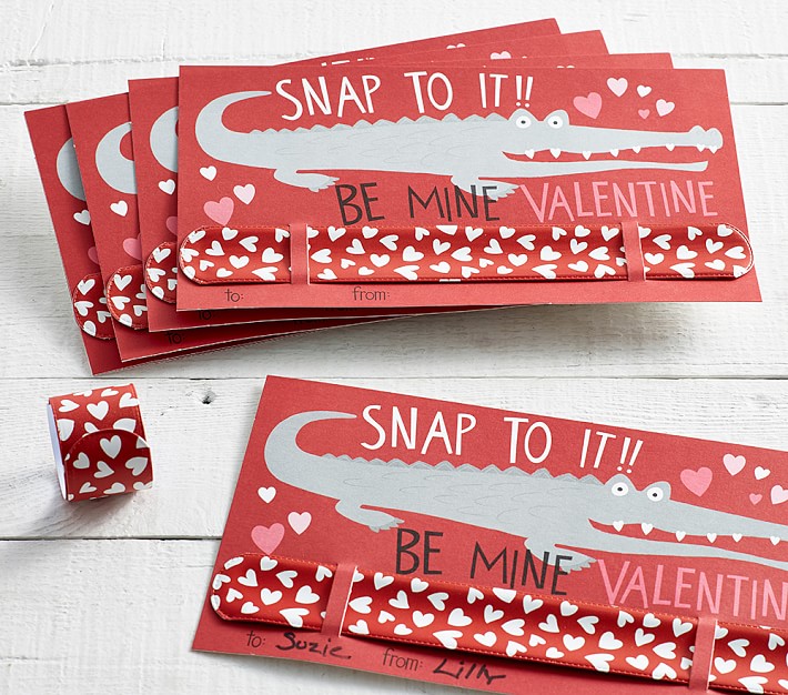 Snap Bracelet Valentine's Day Card Set