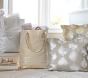 Champagne Gold Luxe Metallic Printed Diaper Bag