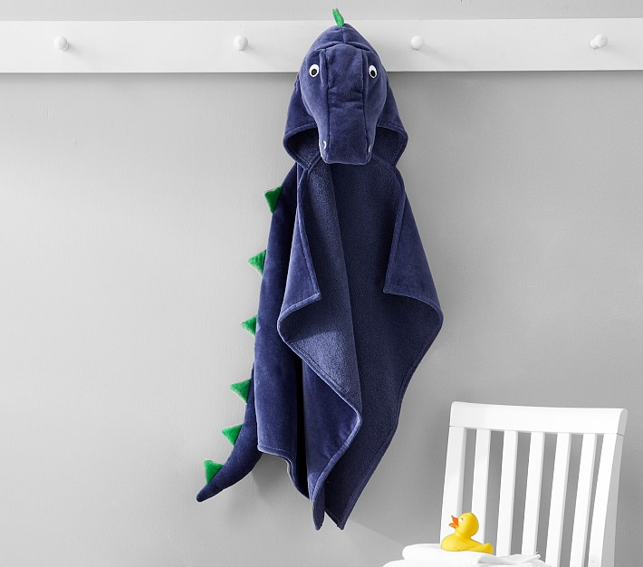 T. Rex Baby Hooded Towel