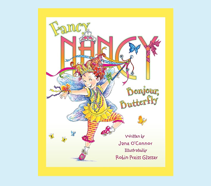 Fancy Nancy Bonjour Butterfly Board Book by Jane O'Connor
