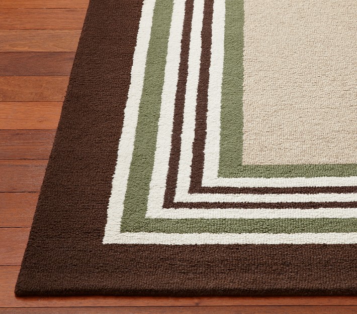 Tailored Striped Rug