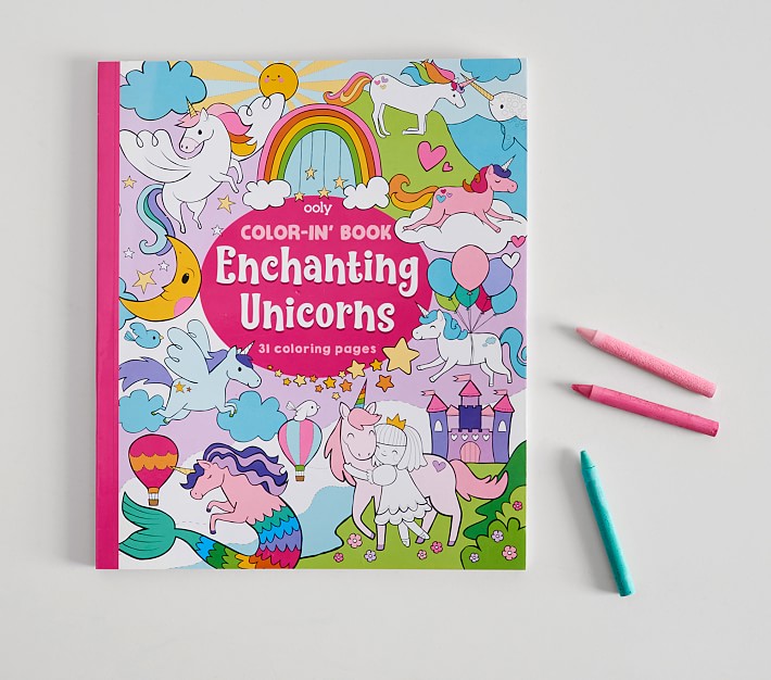 Enchanting Unicorns Coloring Book