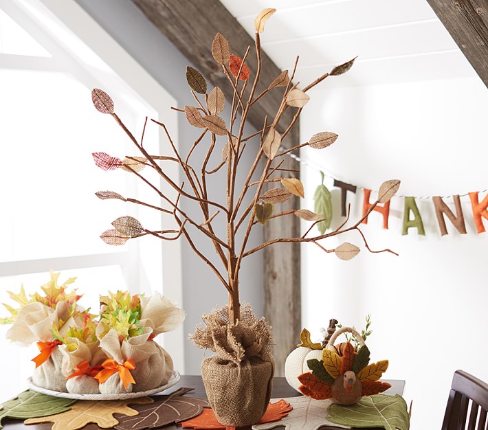 Thanksgiving Tree Centerpiece