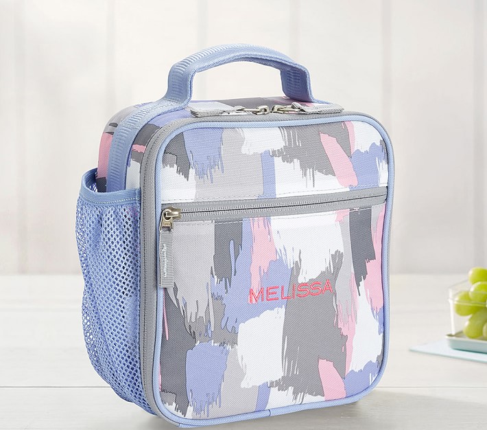 Mackenzie Pink/Lavender Paintbrush Ombre Classic Lunch Box
