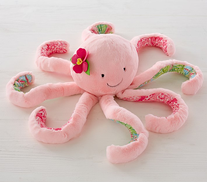 Lilly Pulitzer Octopus Plush In Cheek To Cheek
