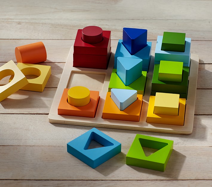 Wooden Puzzle Shapes