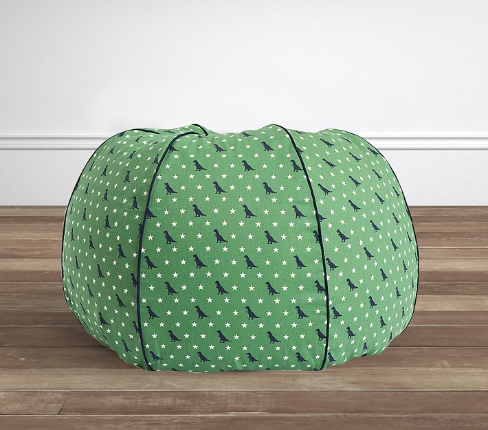Green &#38; Navy Dinosaur Ditzy Anywhere Beanbag<sup>&#8482;</sup> Slipcover Only