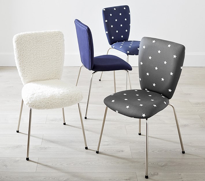 Square Stationary Upholstered Task Chair